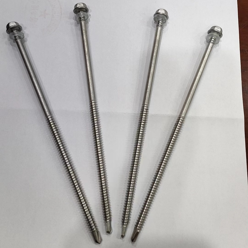 Ruspert Coated 304 Stainless Steel Bi-Metal Self Drilling Roofing Screws